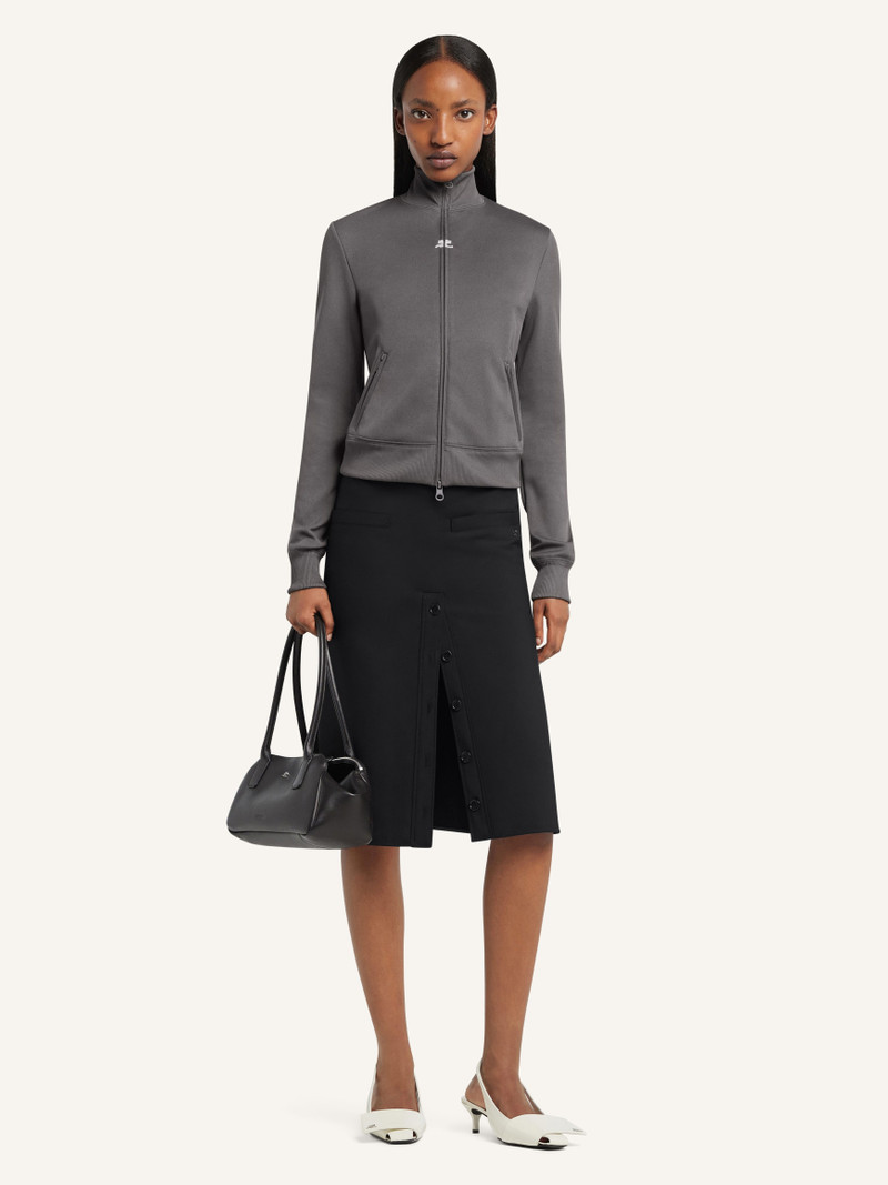 courrèges BUTTONED MIDI SKIRT outlook