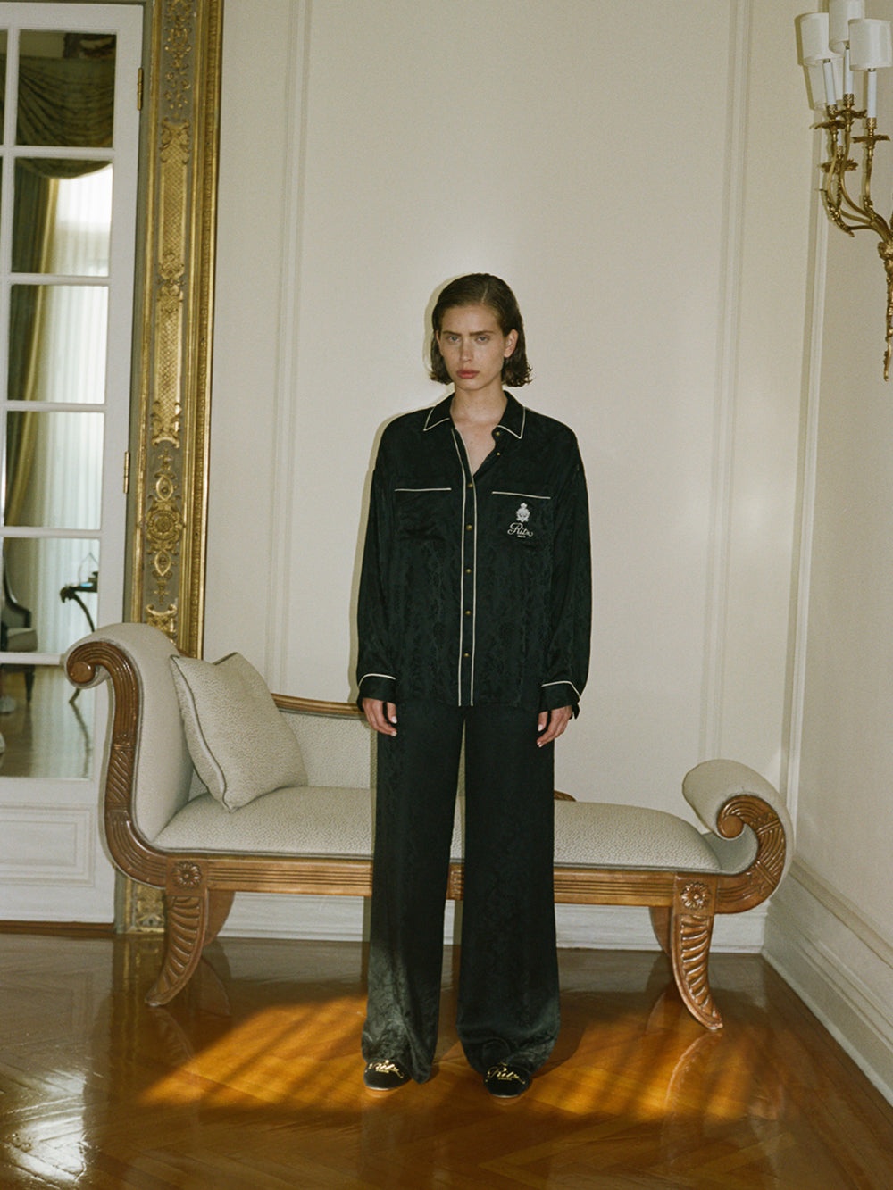 Ritz Women's Pajama Trouser in Black Multi - 2