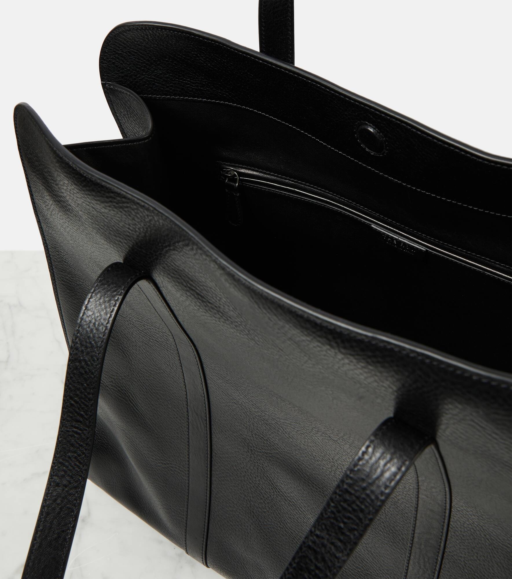 Ben leather tote bag - 3