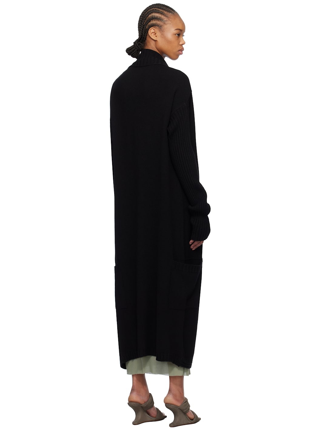 Black Hollywood Dafne Robe Cardigan - 3