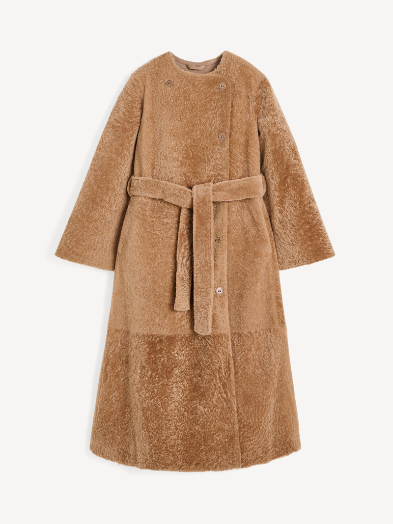 BY MALENE BIRGER Sandria shearling coat outlook