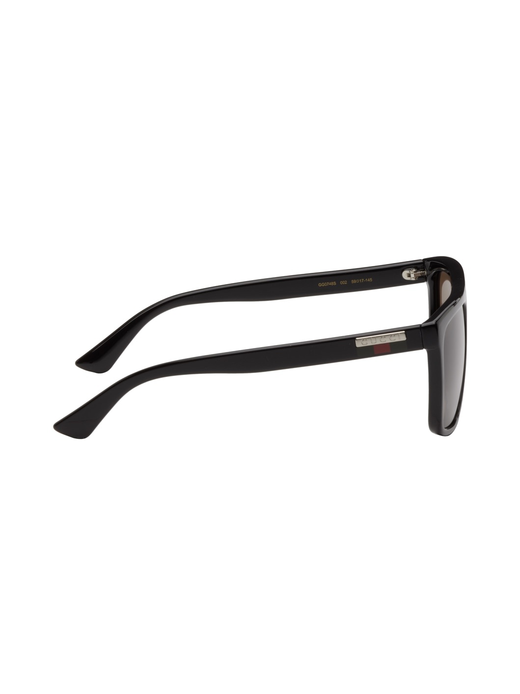 Black Square Sunglasses - 4