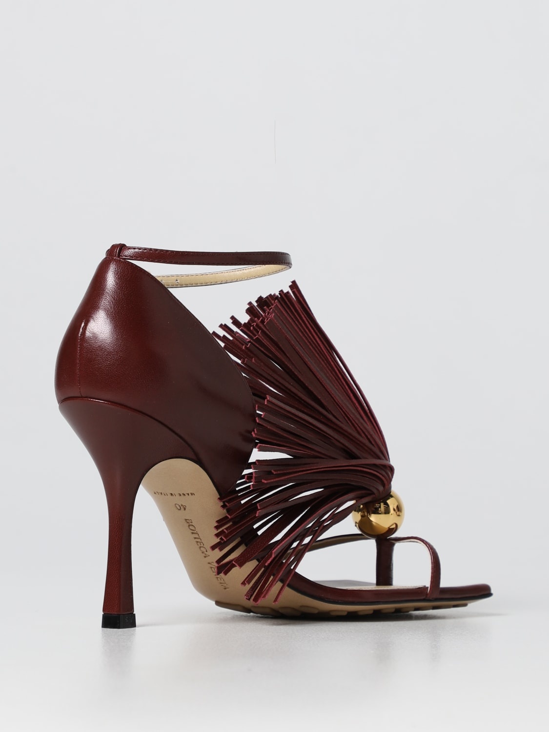 Bottega Veneta nappa leather sandals - 3