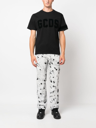 GCDS logo-print cotton T-shirt outlook