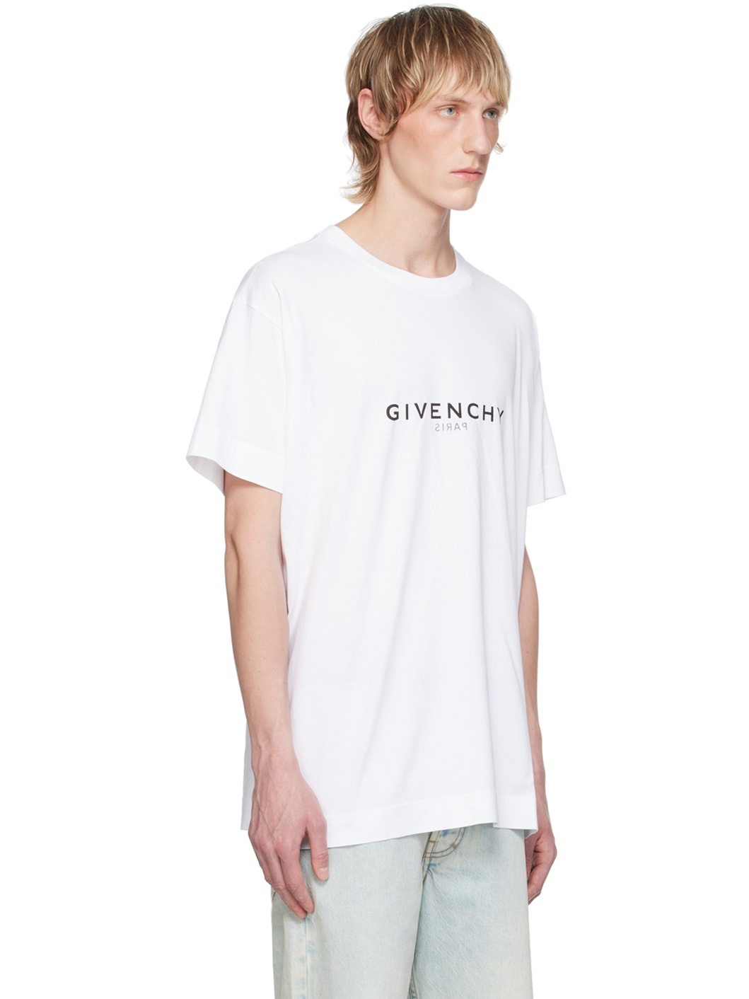 White Reverse T-Shirt - 2