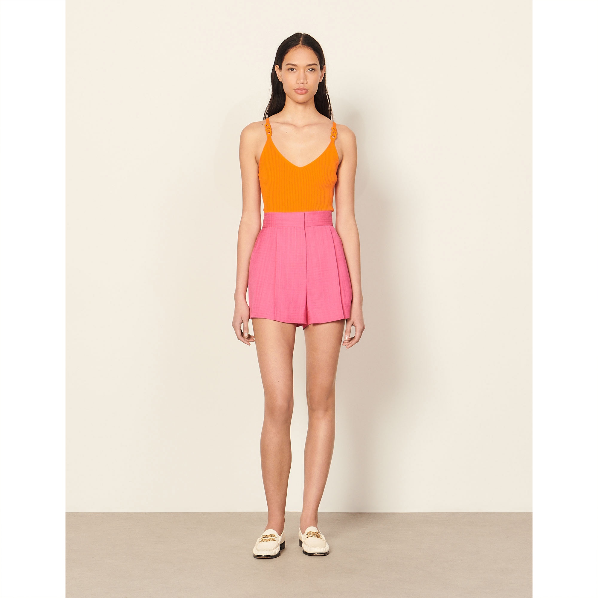 High-waisted shorts - 7