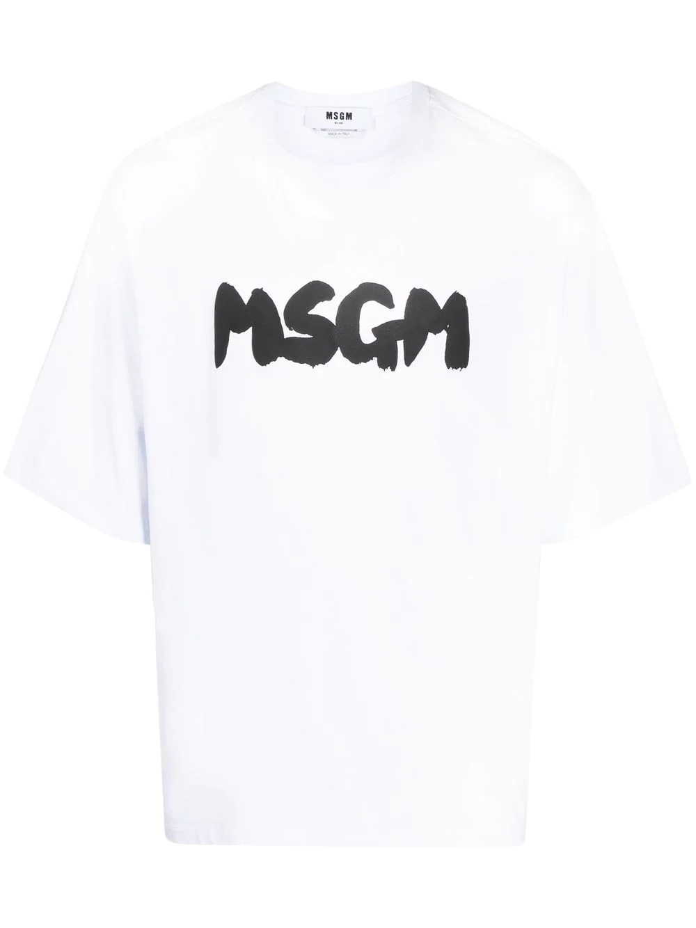 logo-print cotton T-shirt - 1