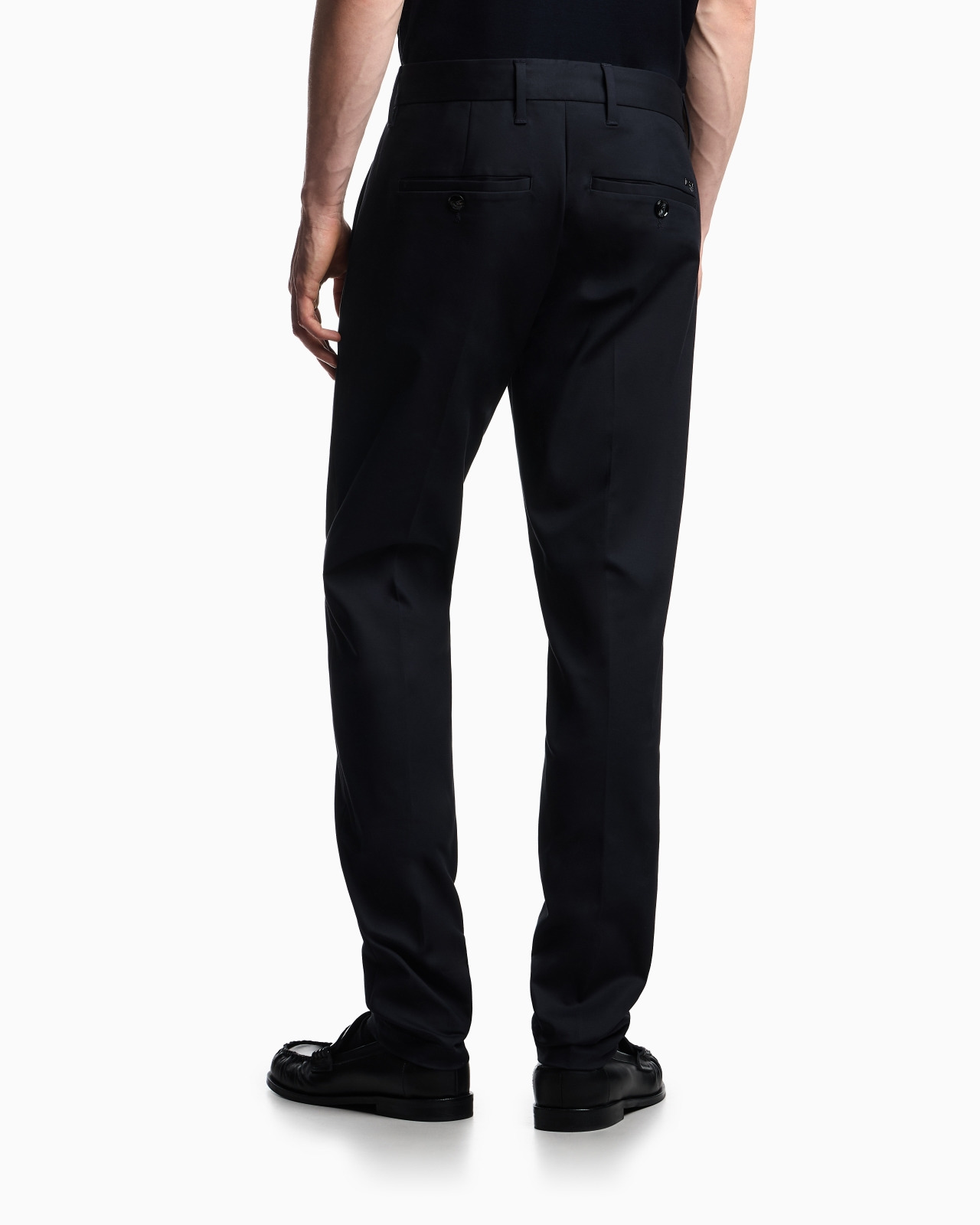 Comfort-gabardine chinos - 3