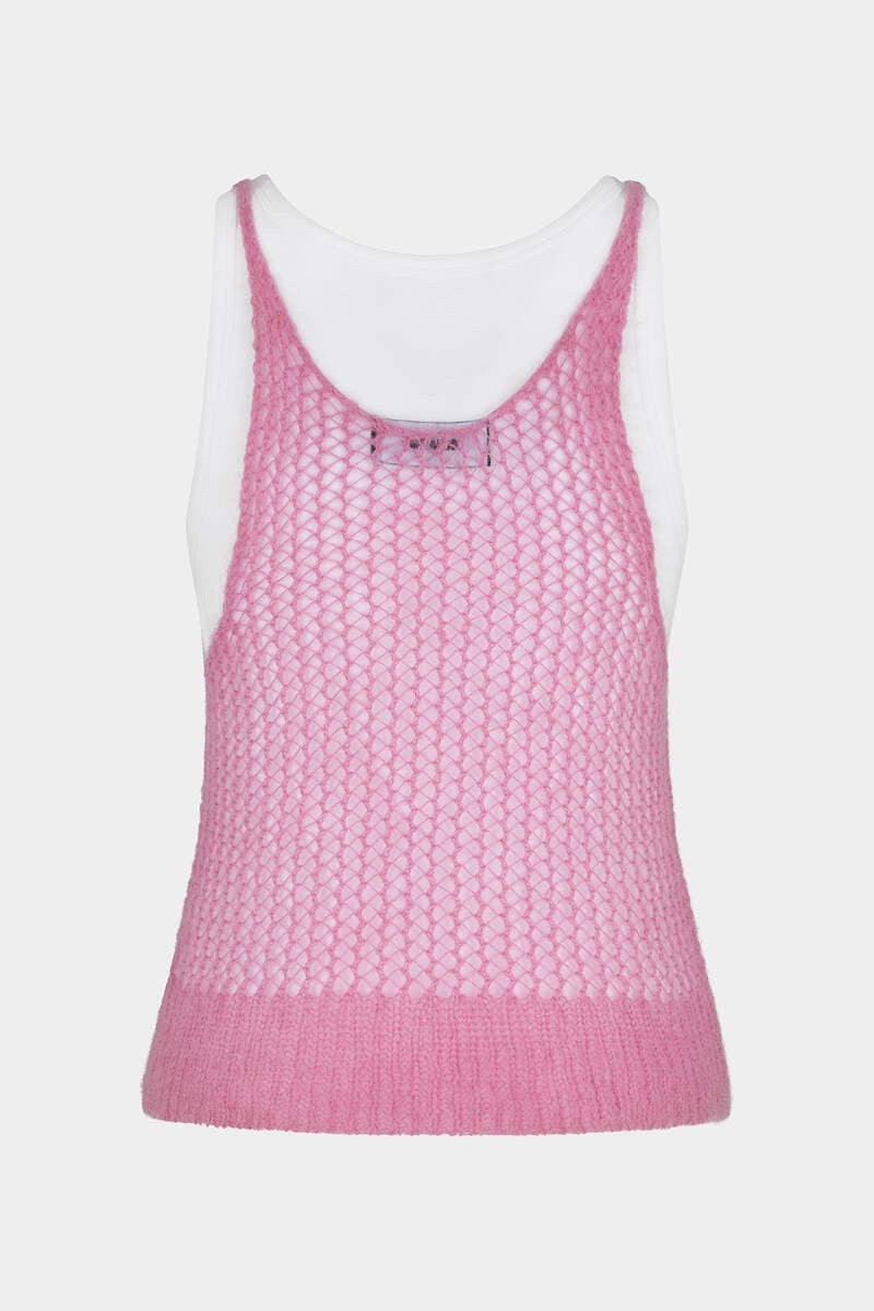 DSQUARED2 OPENWORK KNIT TOP outlook