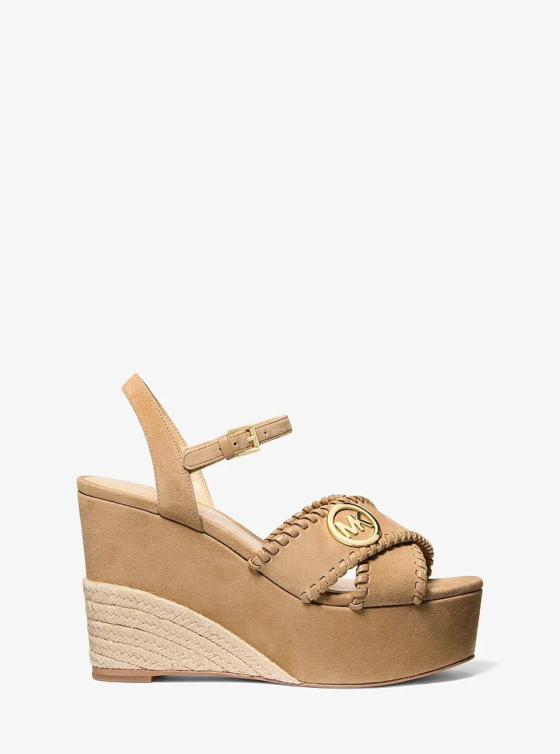 Hannah Suede Platform Sandal - 1