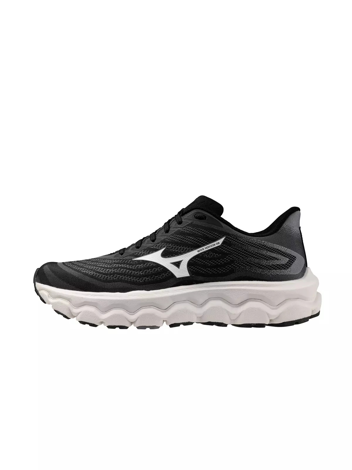 Wave Horizon 8 2E "Black/White" Men's Wide Running Shoe - 2