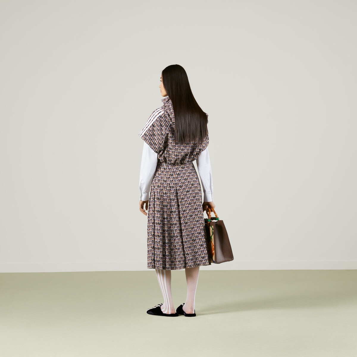 adidas x Gucci GG Trefoil skirt - 3