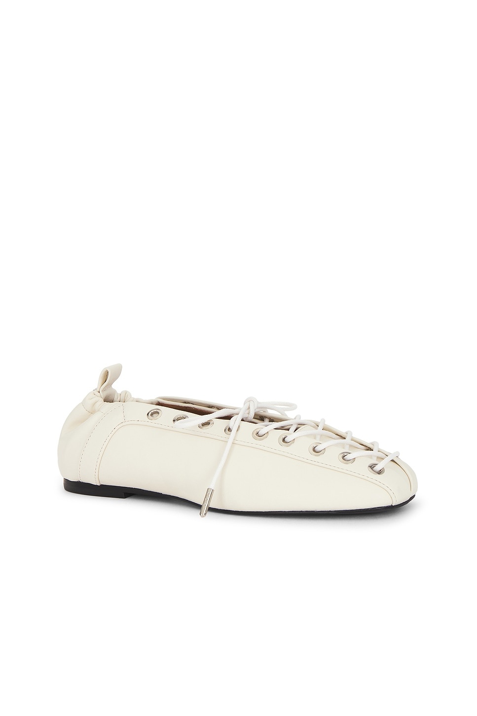 Lace Up Ballerina Flat - 2
