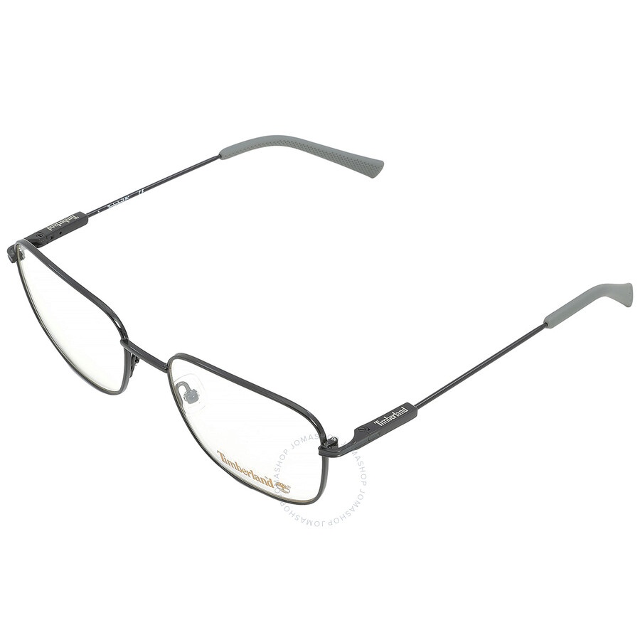 Timberland Demo Rectangular Men's Eyeglasses TB1757 001 54 - 3