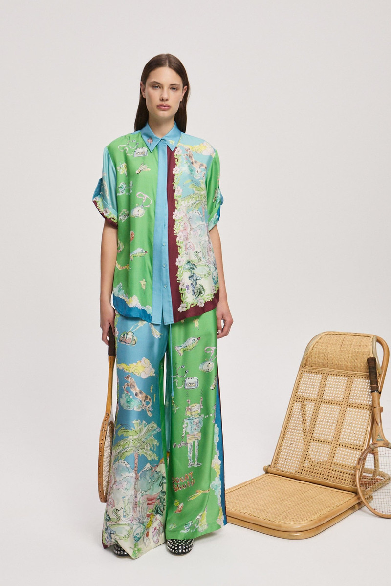 ALÉMAIS Daria Silk Pant outlook