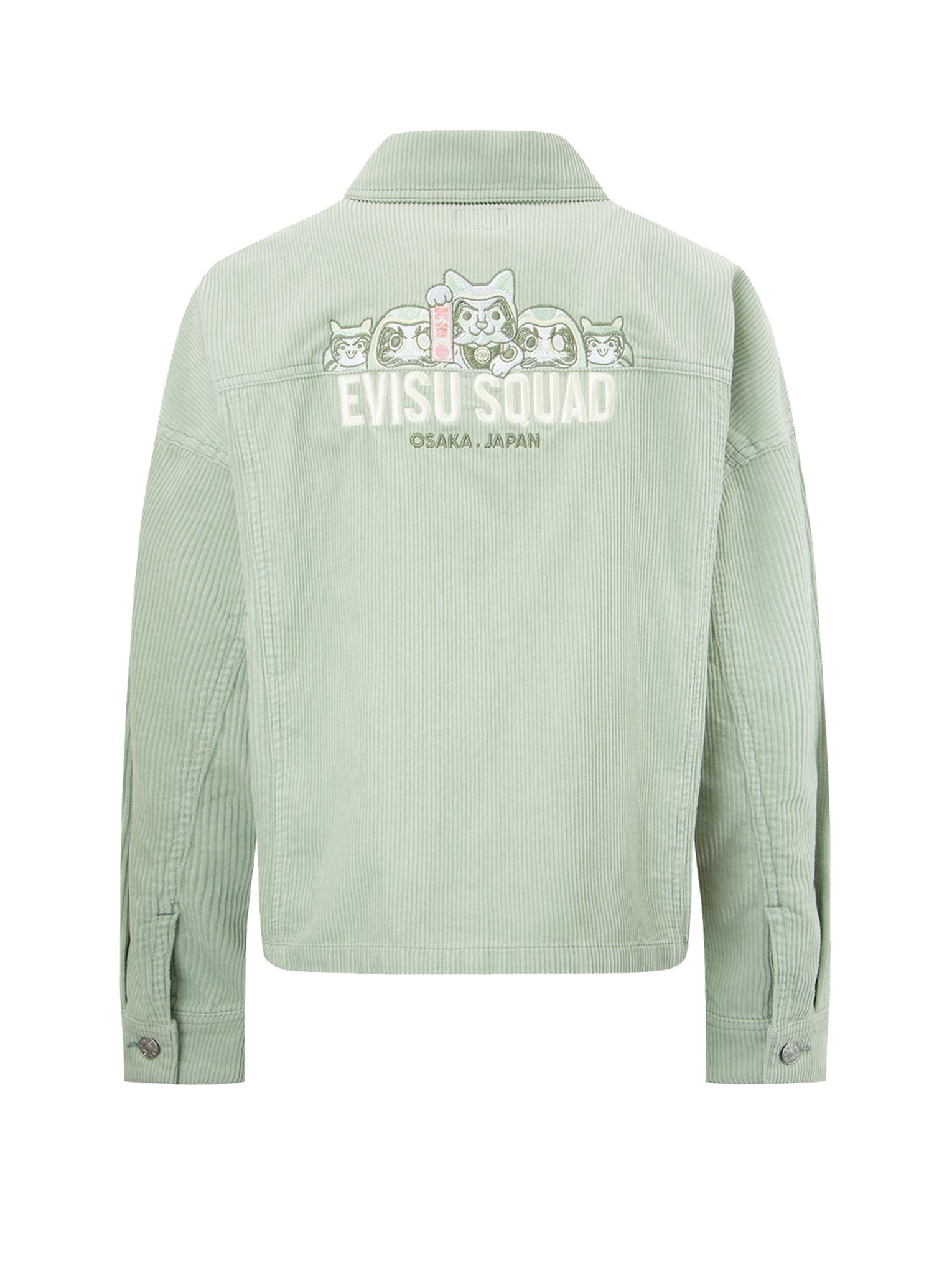 EVISU Squad Embroidery Corduroy Jacket - 10