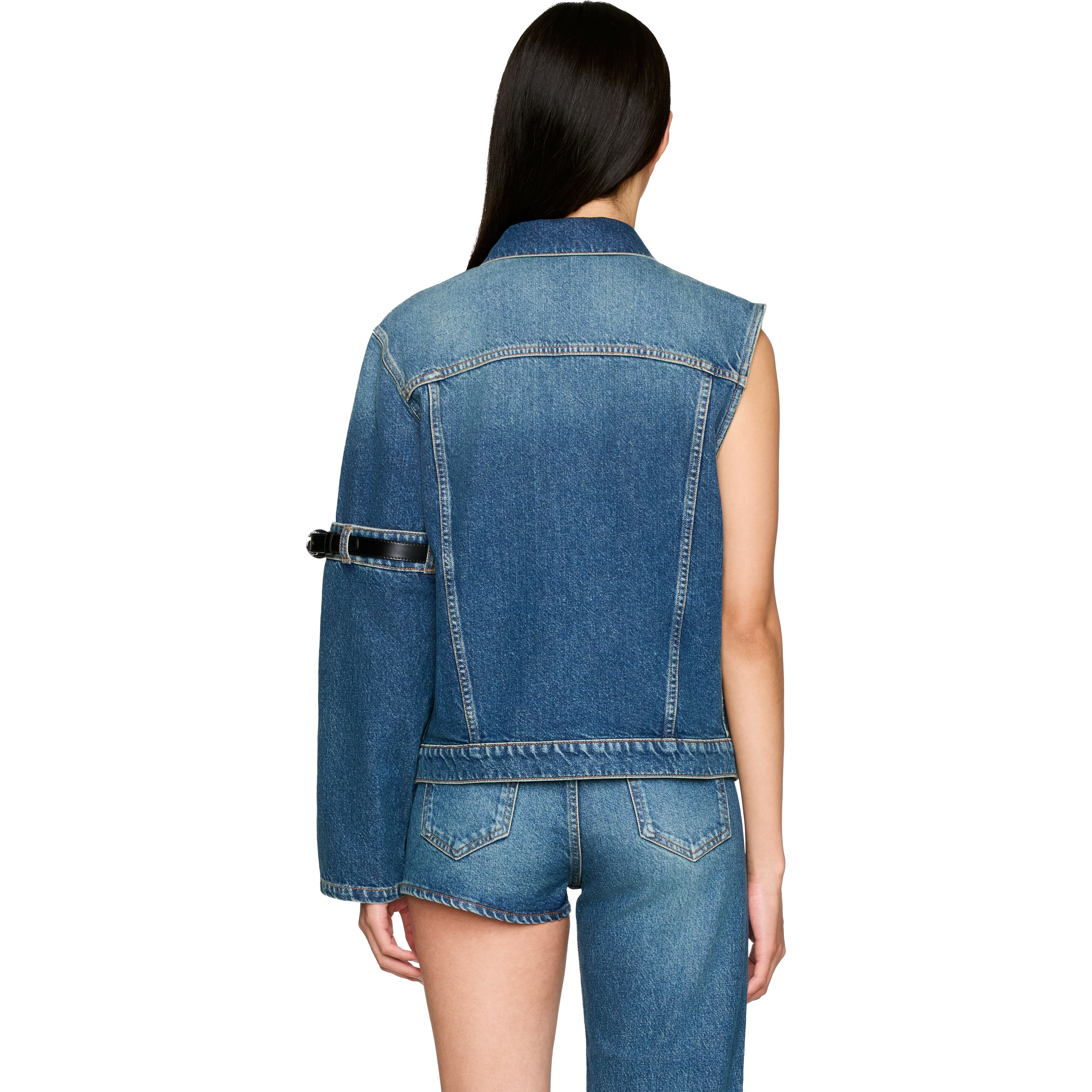 One-Arm Denim Jacket - 3