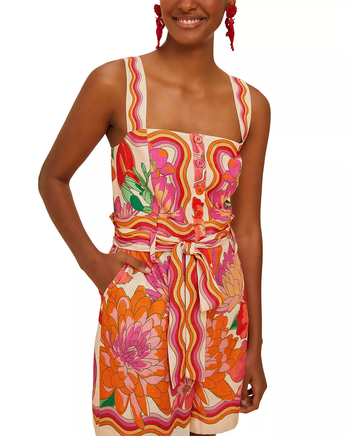 Spring Affair Romper - 3