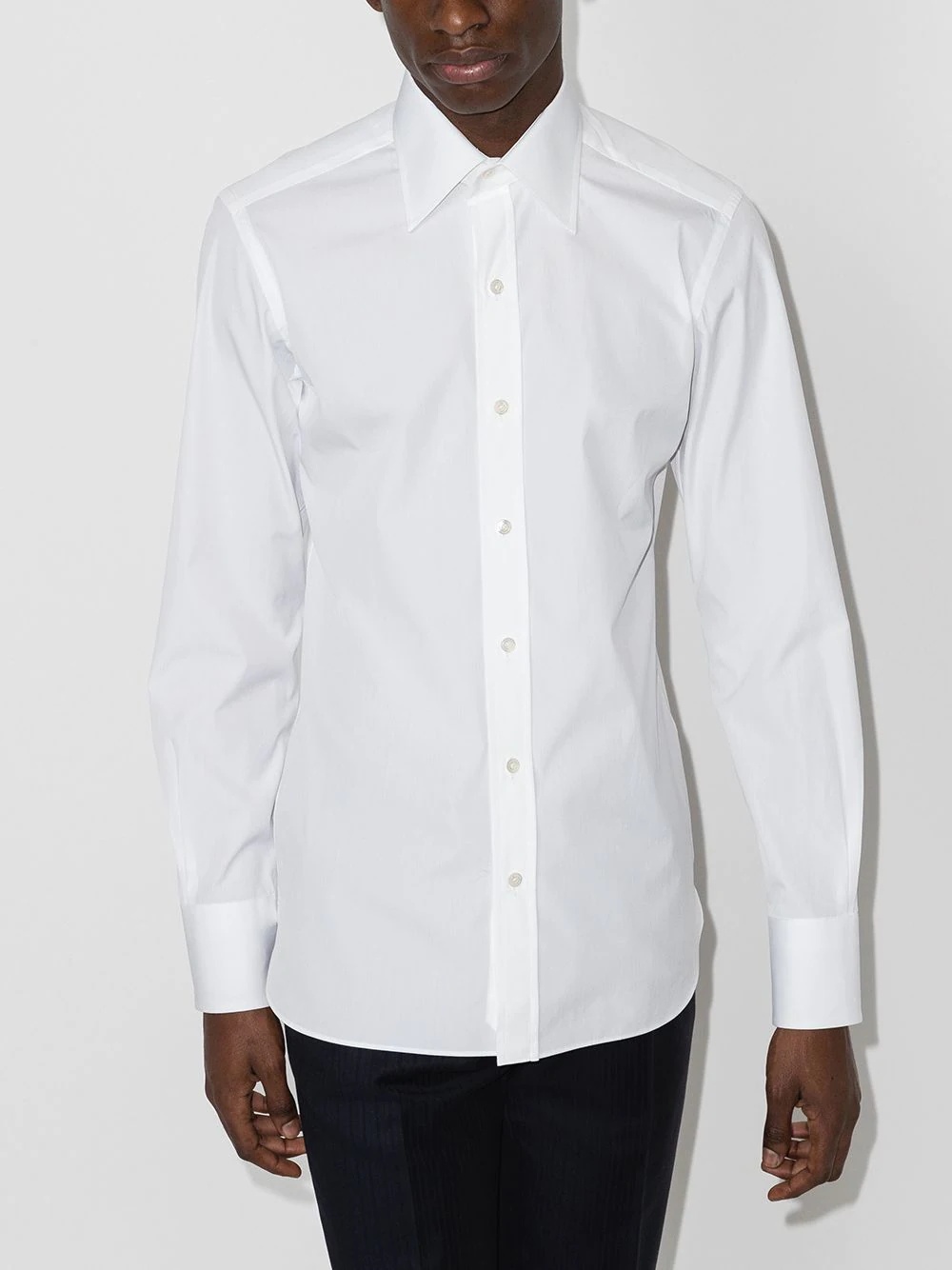 poplin buttoned shirt - 2