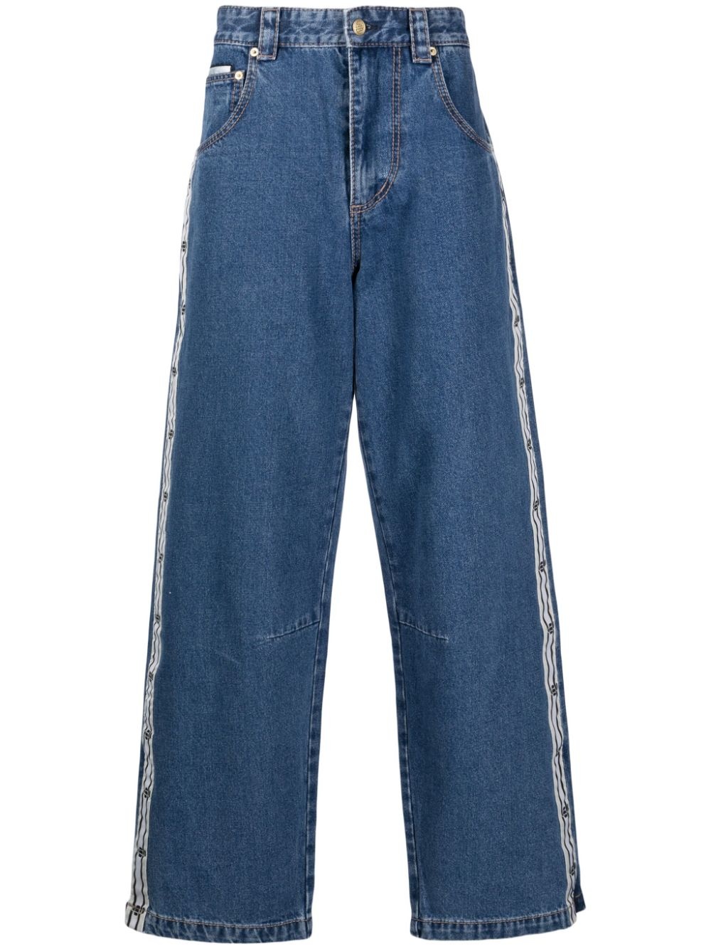 Titan wide-leg jeans - 1
