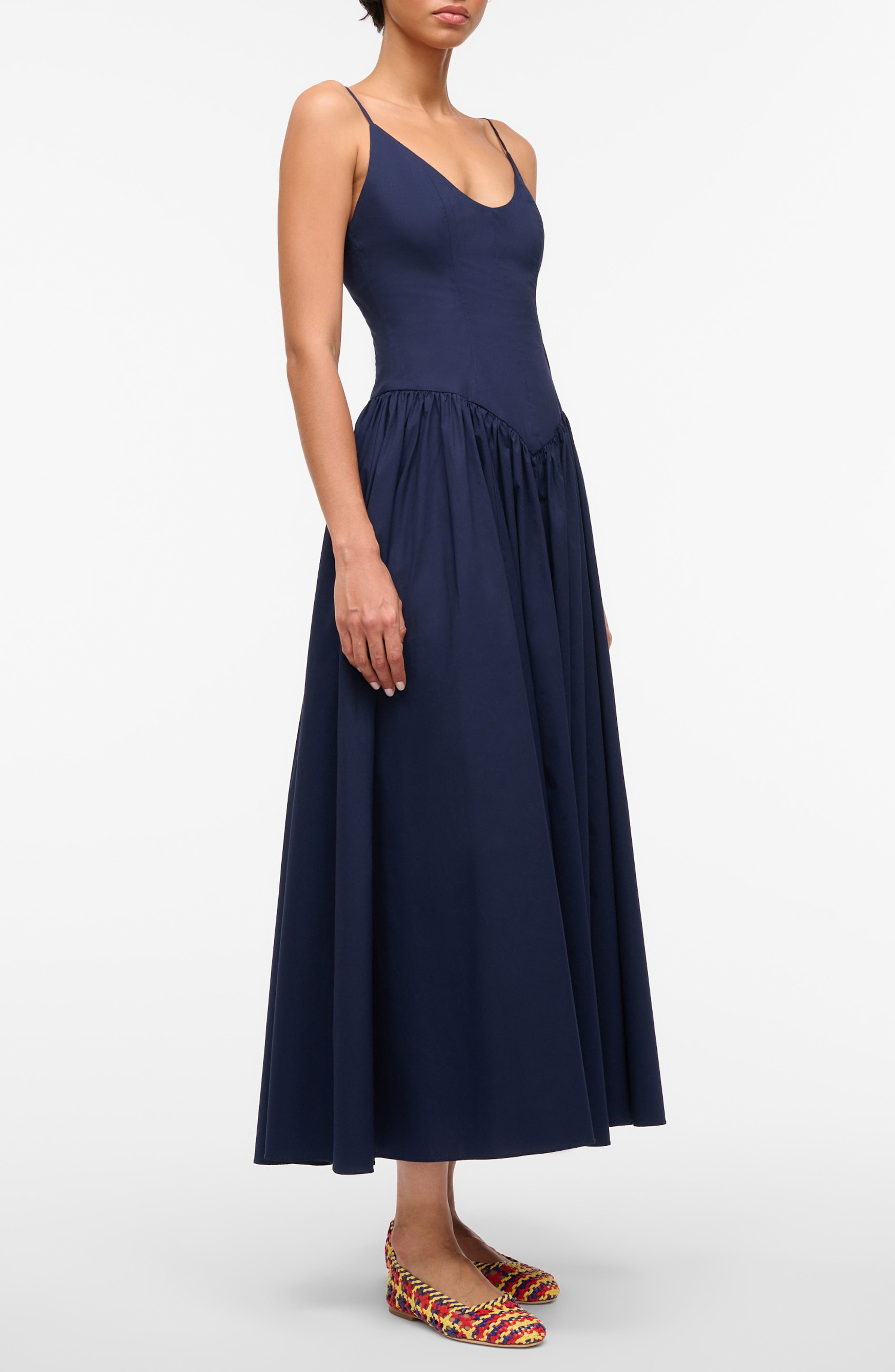 STAUD Maxi Dress in Navy at Nordstrom - 3