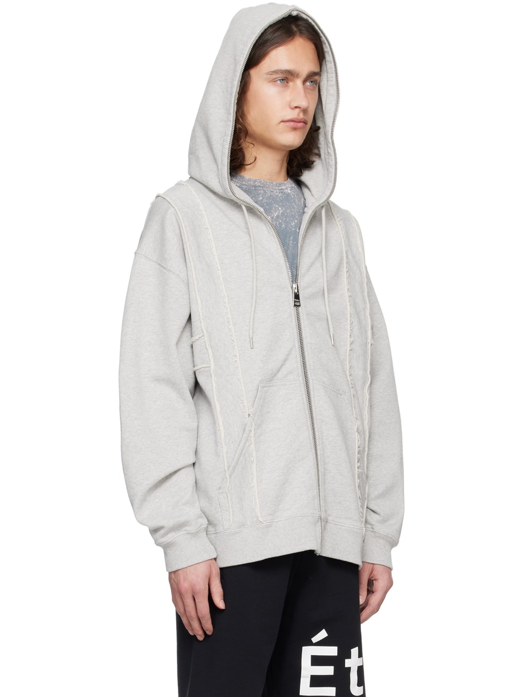 Gray Skyline Hoodie - 2