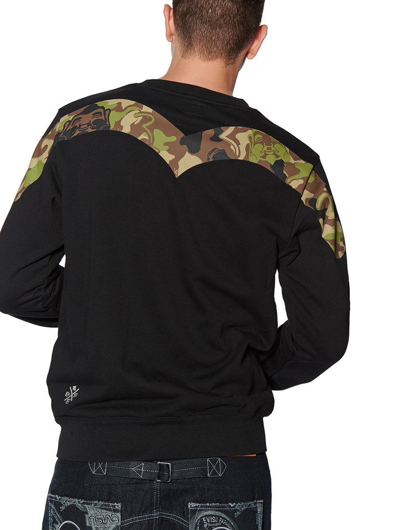 GODHEAD CAMOUFLAGE DAICOCK PRINT SWEATSHIRT 3