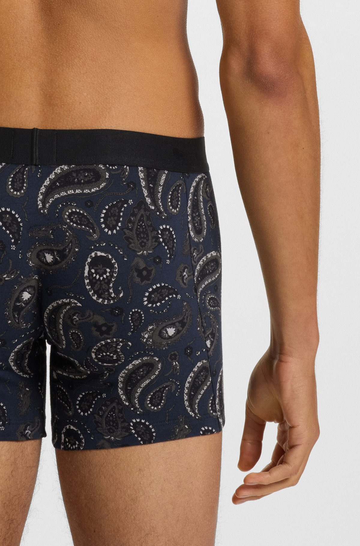 THREE-PACK OF BOXER BRIEFS IN STRETCH COTTON - 5