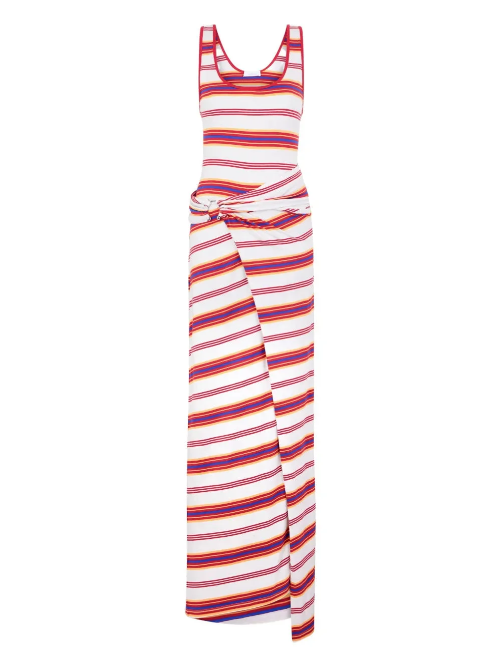 Rabanne Women Long Striped Dress - 1