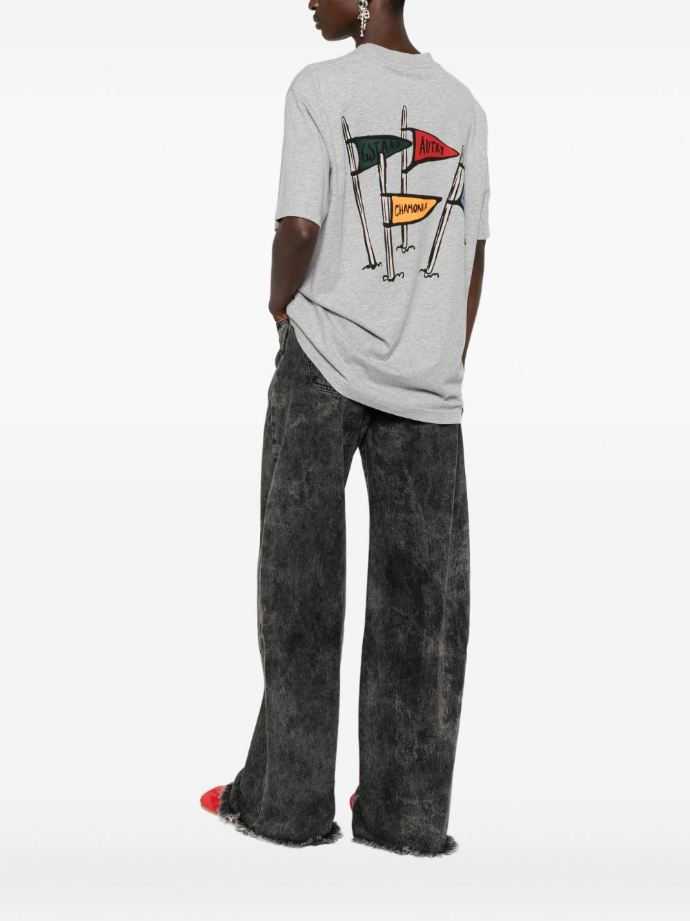 embroidered-logo T-shirt - 2