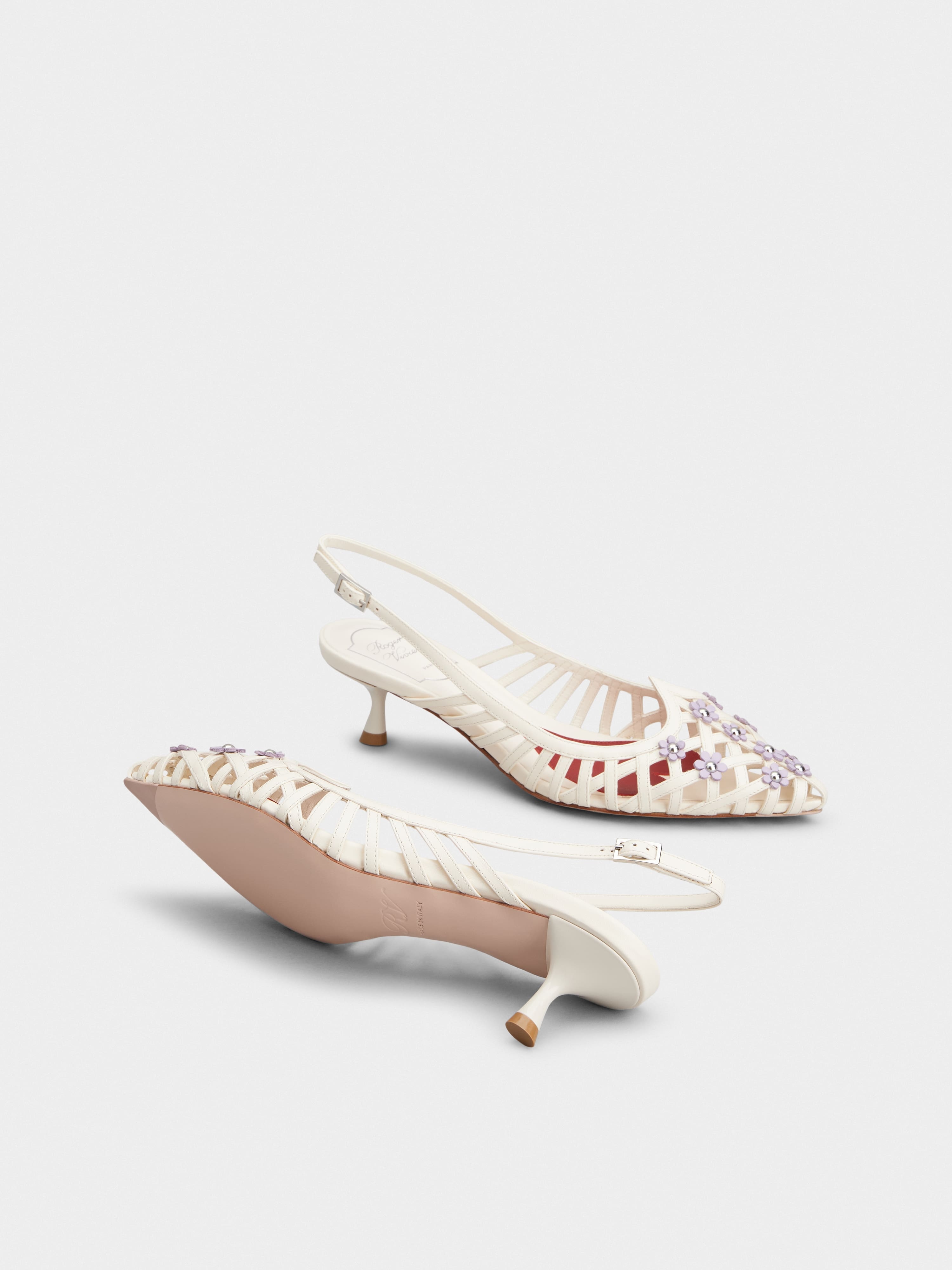 I Love Slingback Pumps in leather - 6
