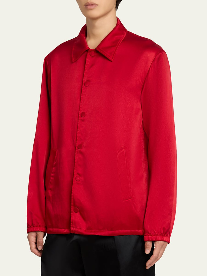 Men's Overdyed Cupro-Cotton Shirt 4