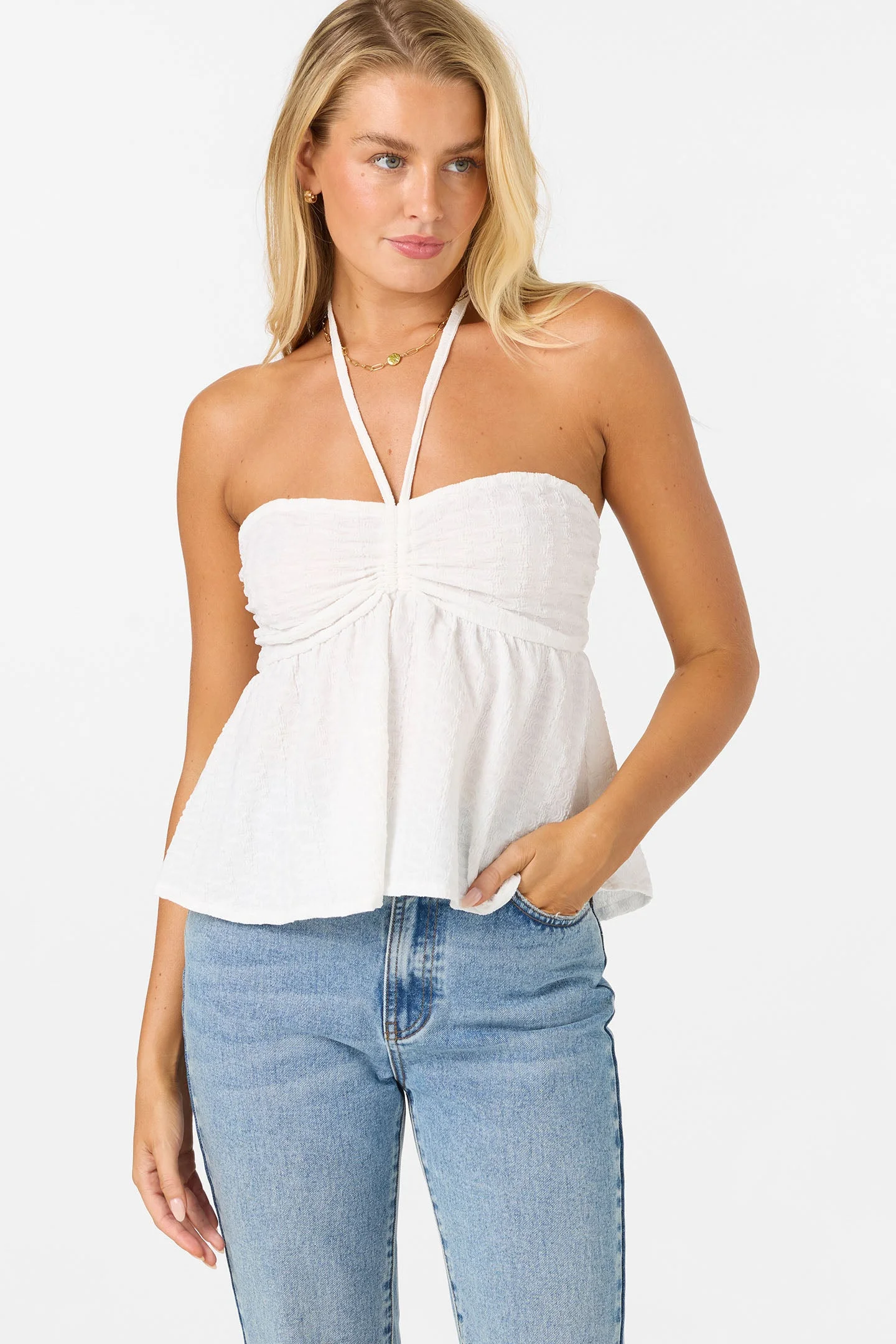 Junie Top Halter Top - 1
