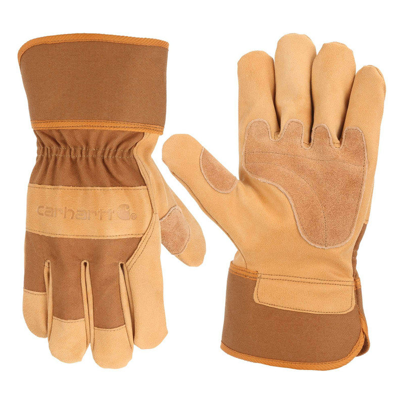 Grain Leather Safety Cuff Work Glove 1
