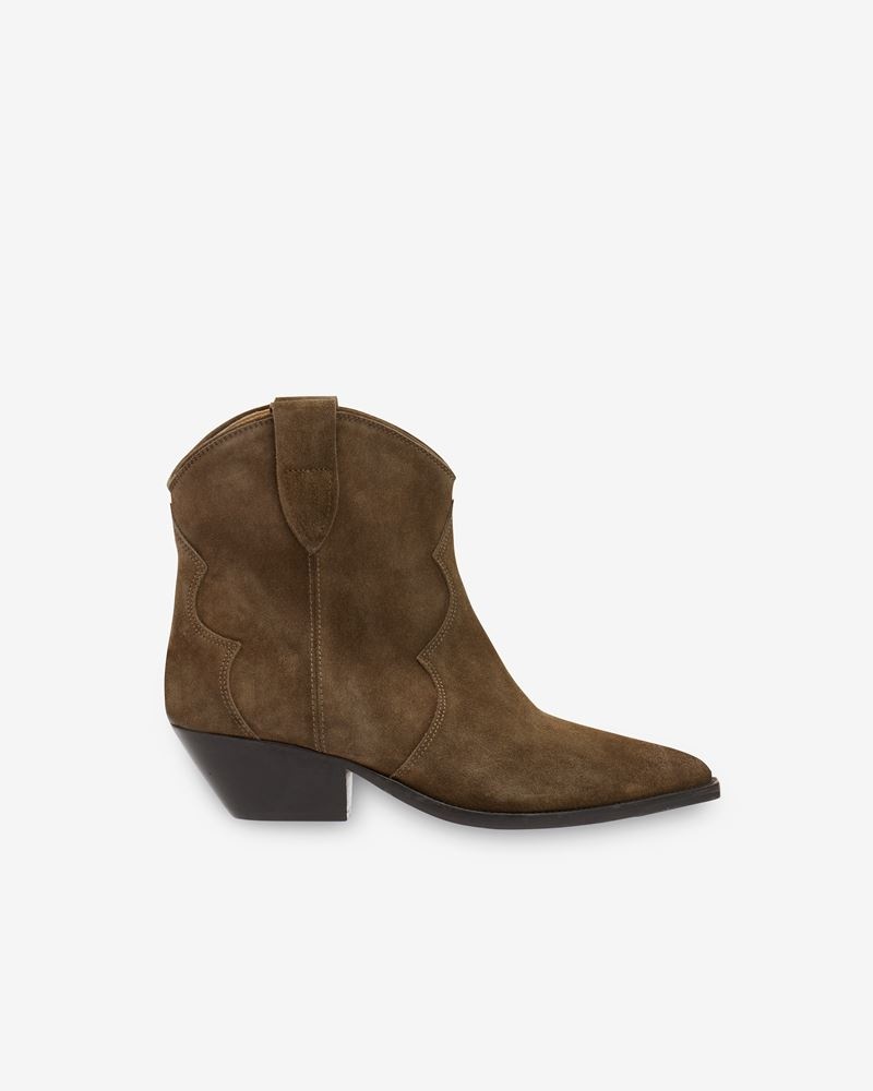 DEWINA LEATHER ANKLE BOOTS - 1