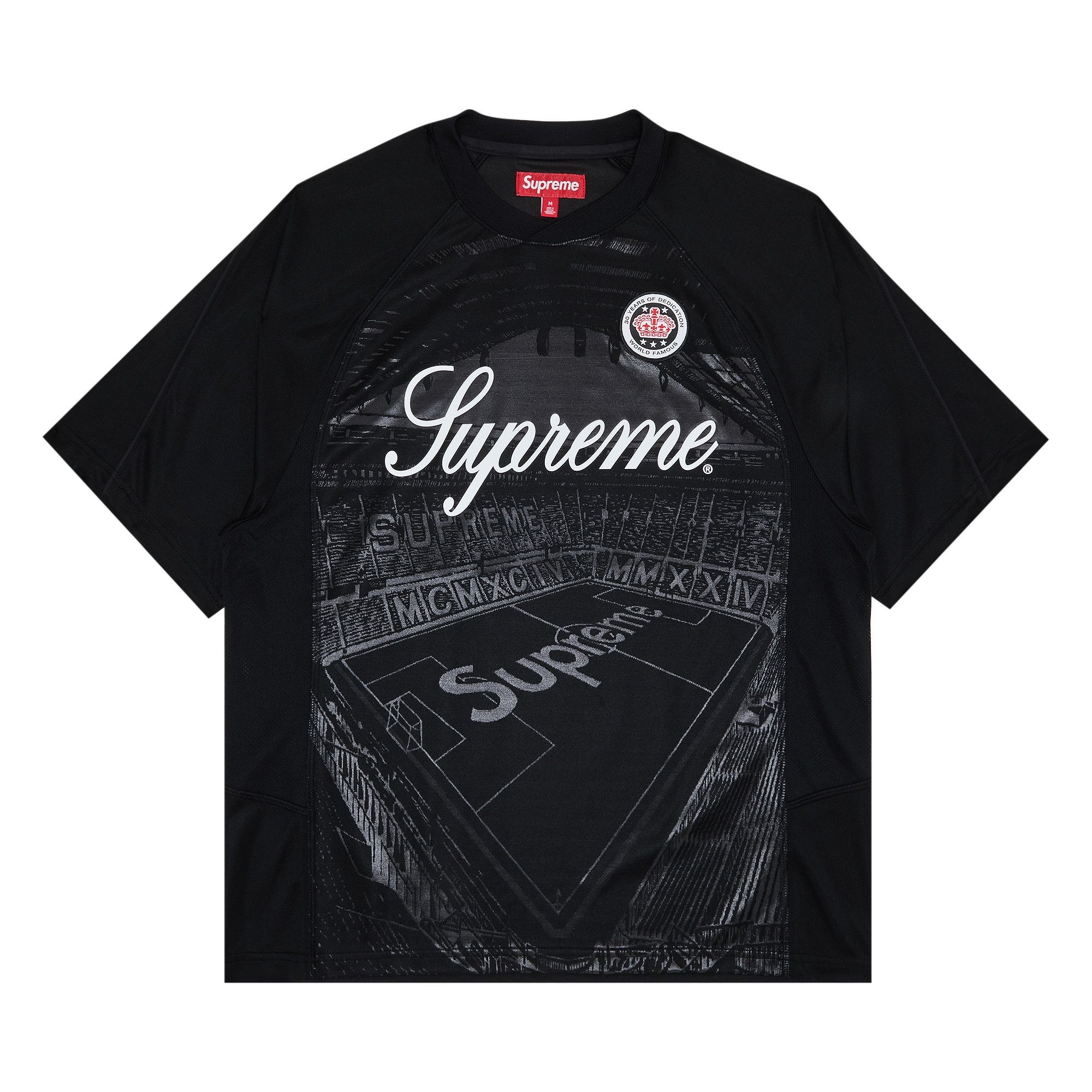 Supreme Jacquard Soccer Jersey 'Black' - 1