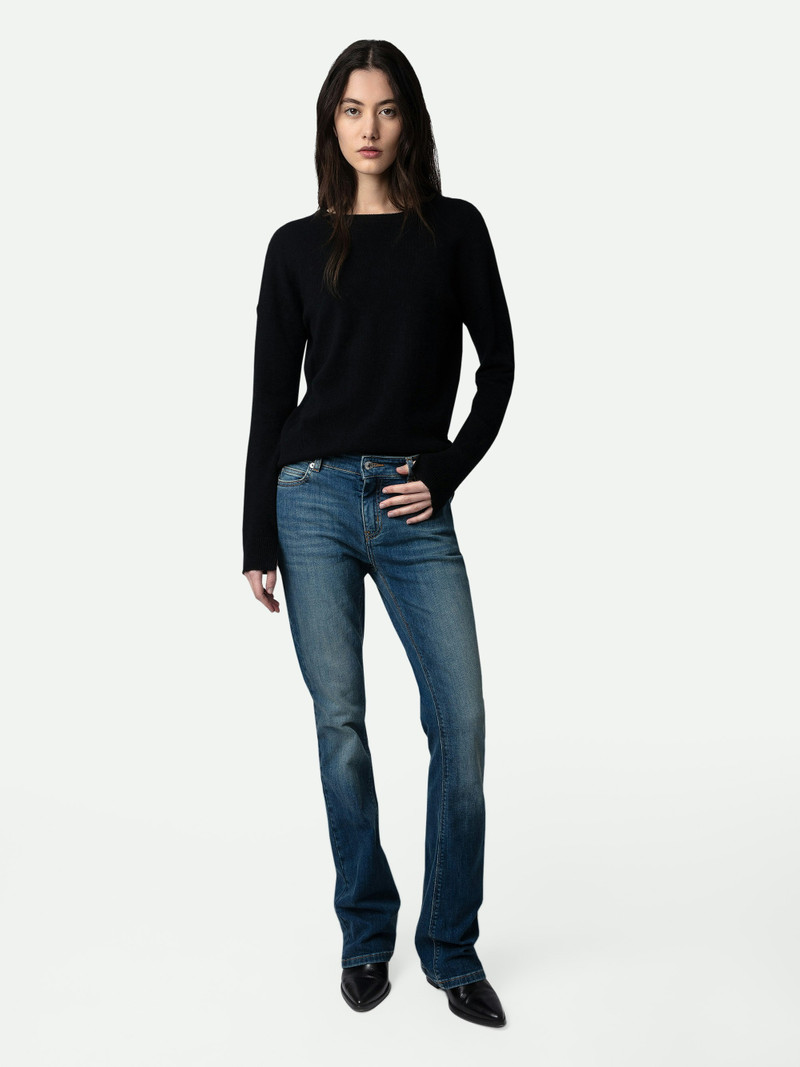 Zadig & Voltaire Cici Patch Cashmere Sweater outlook