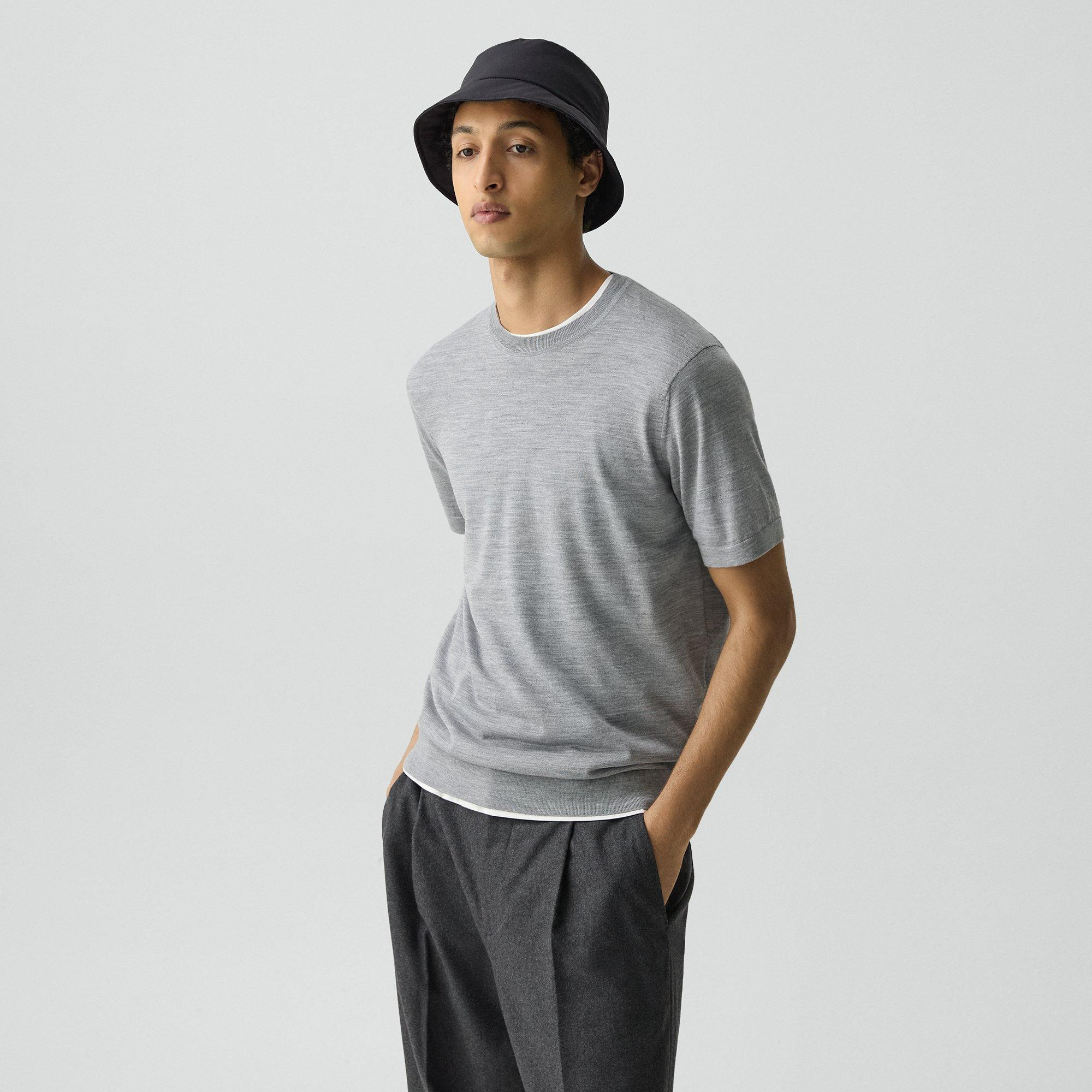 Soris Tee in Regal Wool - 3