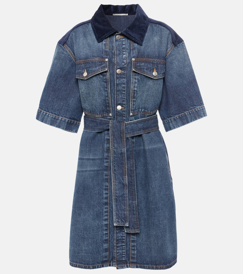 denim shirt dress - 1