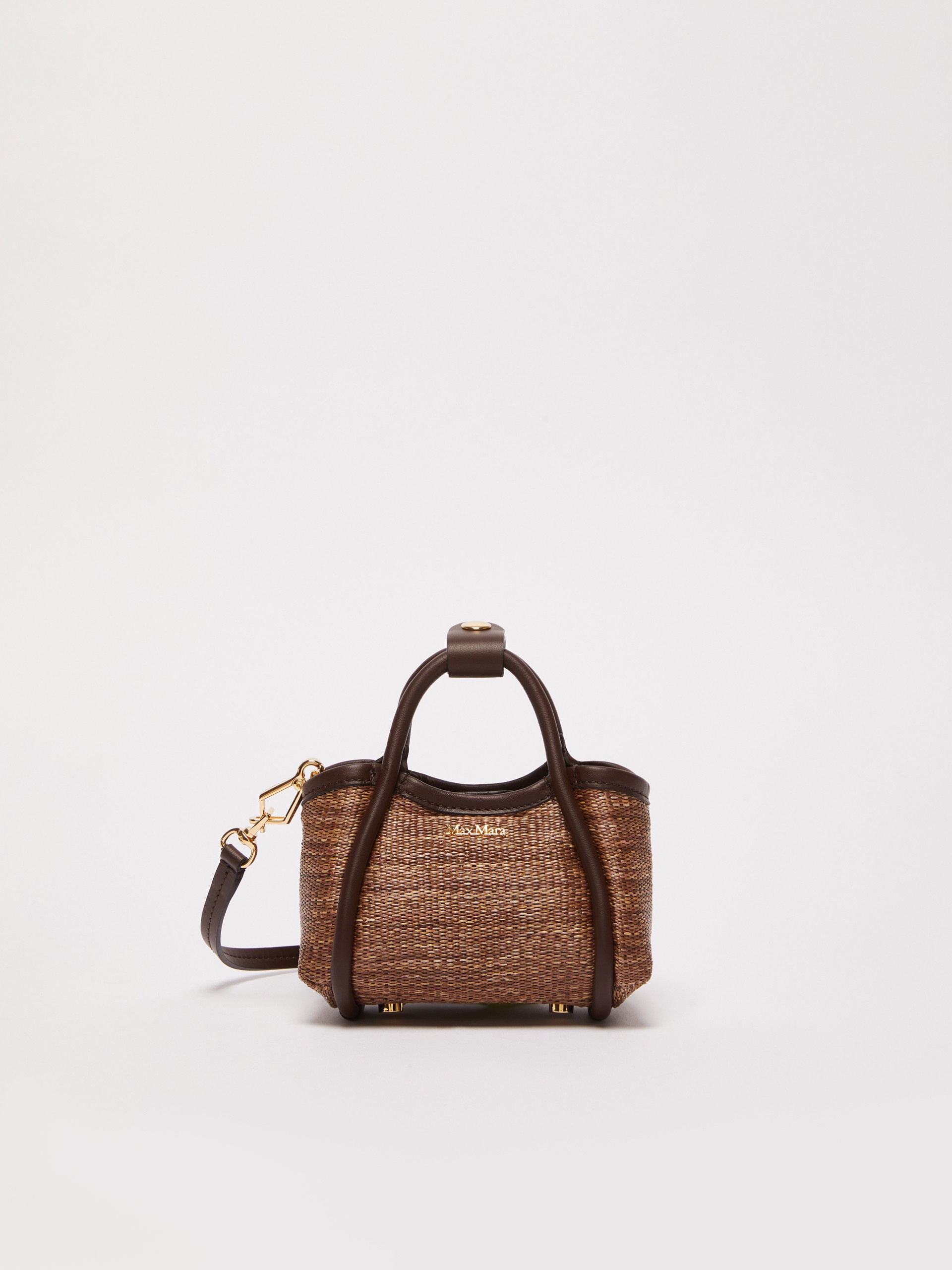 Max Mara MARINESTRAWXXS Jacquard raffia-effect fabric mini
