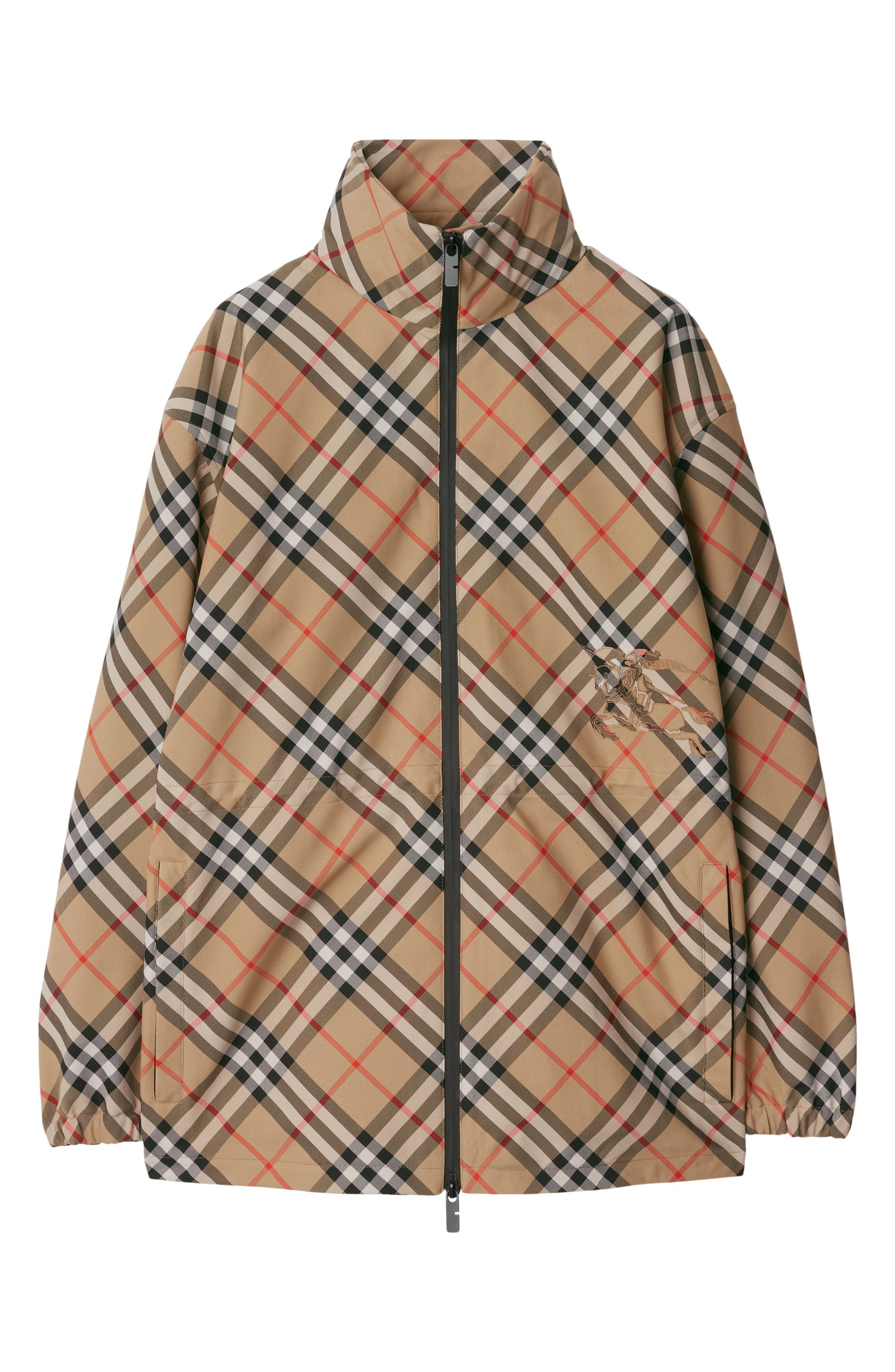 Check Hooded Jacket - 4