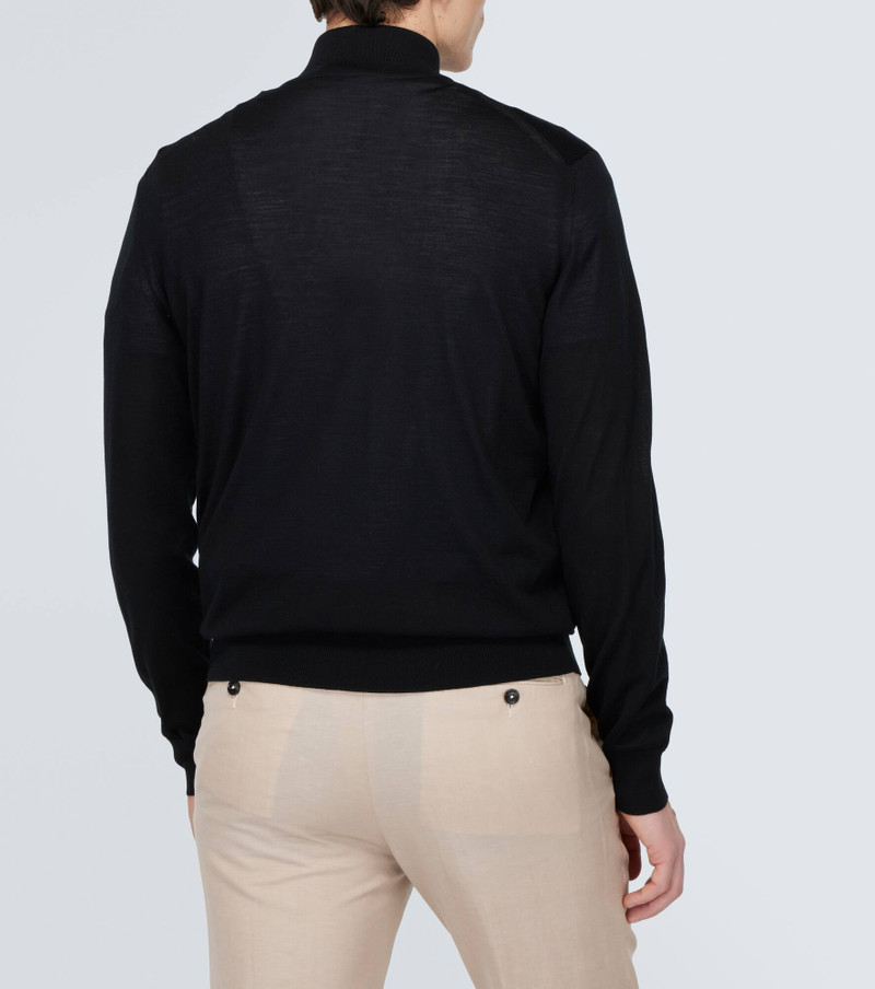 Wool half-zip sweater 4