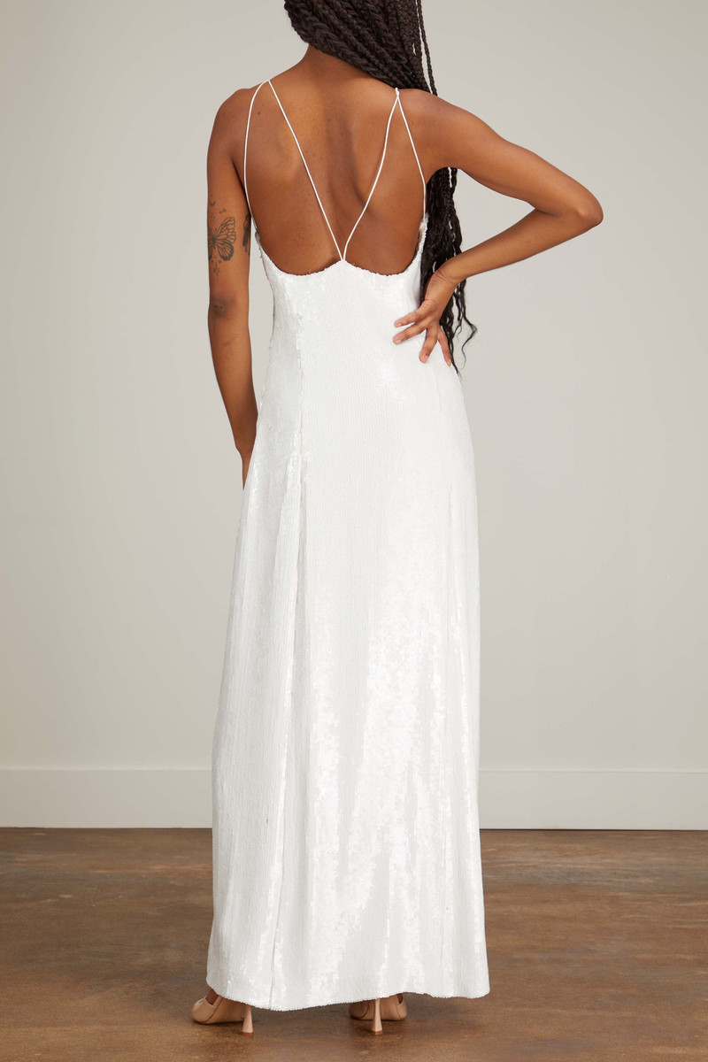 Carina Dress in White 3