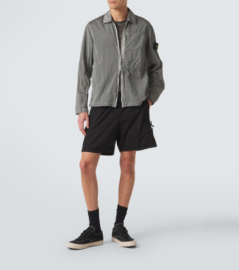 Stone Island Compass cotton-blend shorts outlook