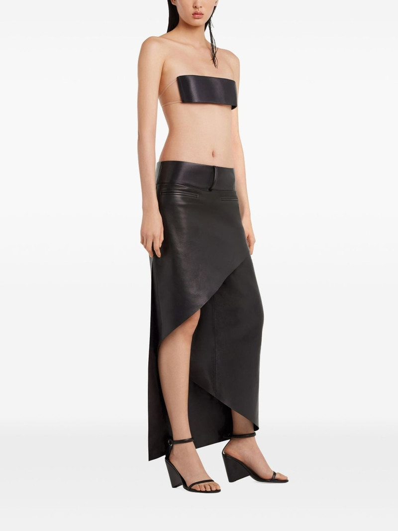 courrèges Infinity midi skirt outlook