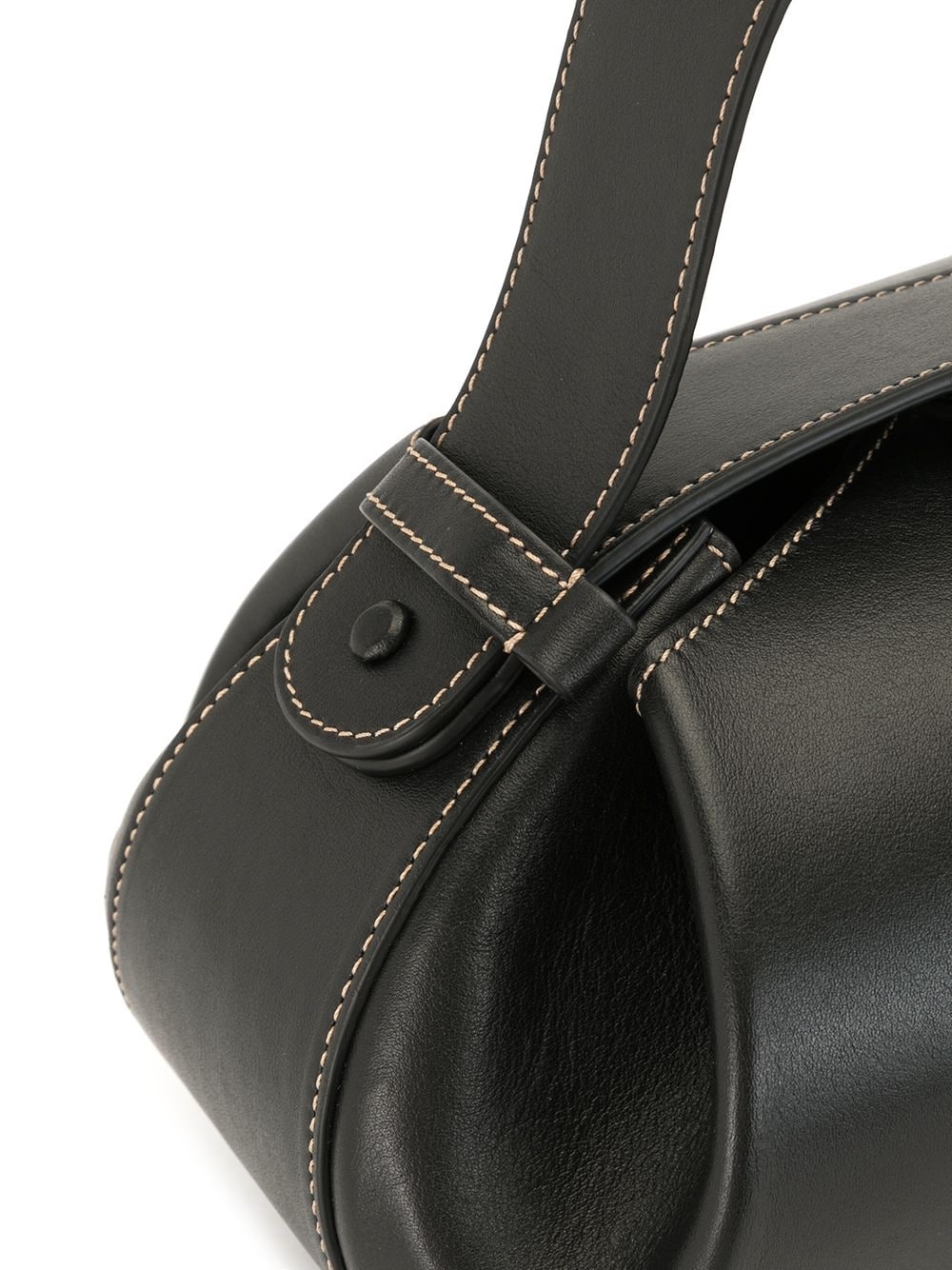 Loaf round leather shoulder bag - 4