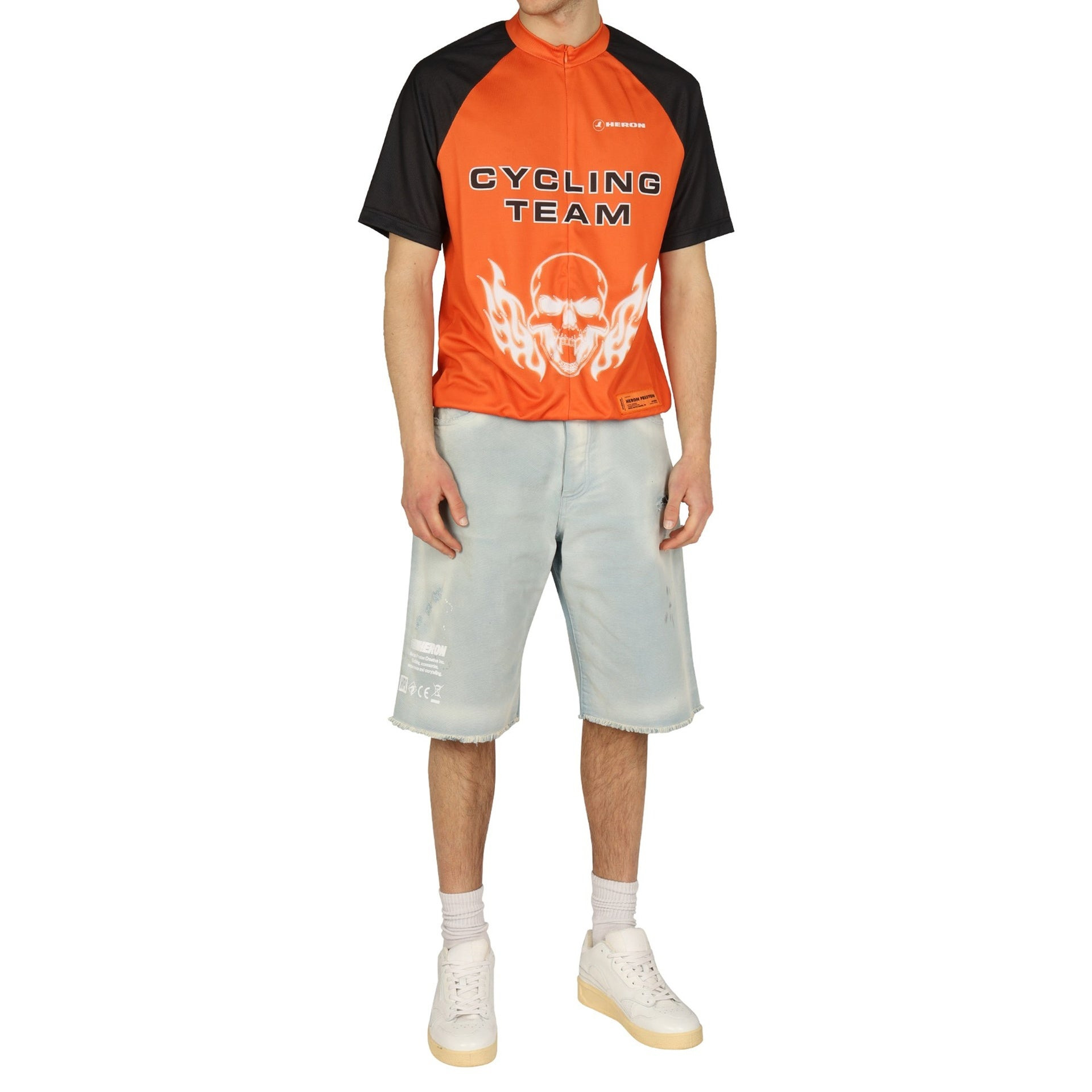 Heron Preston Denim Shorts Men - 2