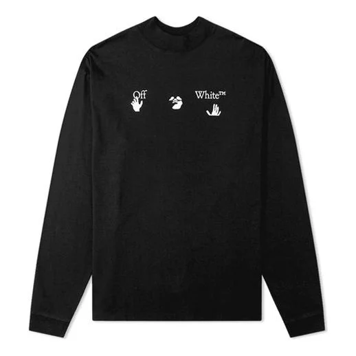 Off-White Crew Neck Street Style Long Sleeves Oversized OMAB032E20JER0051001 - 1