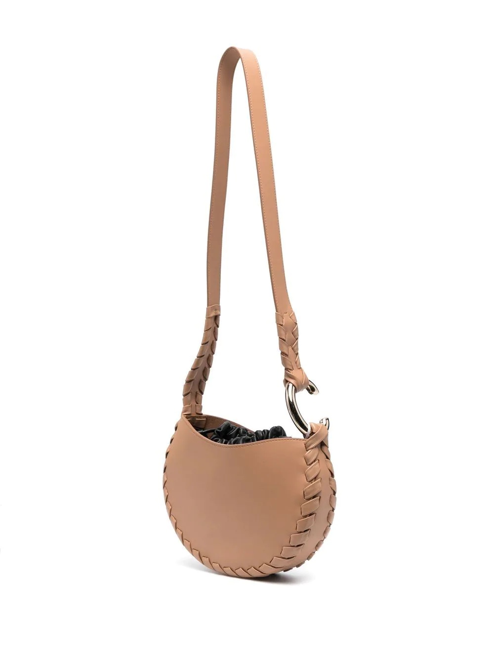woven-trim cross-body bag - 3