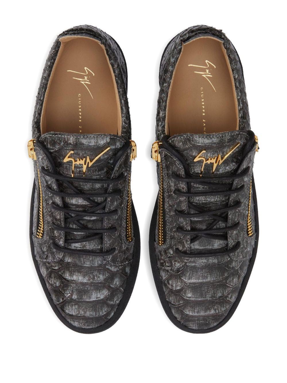 Frankie zip low-top sneakers - 3